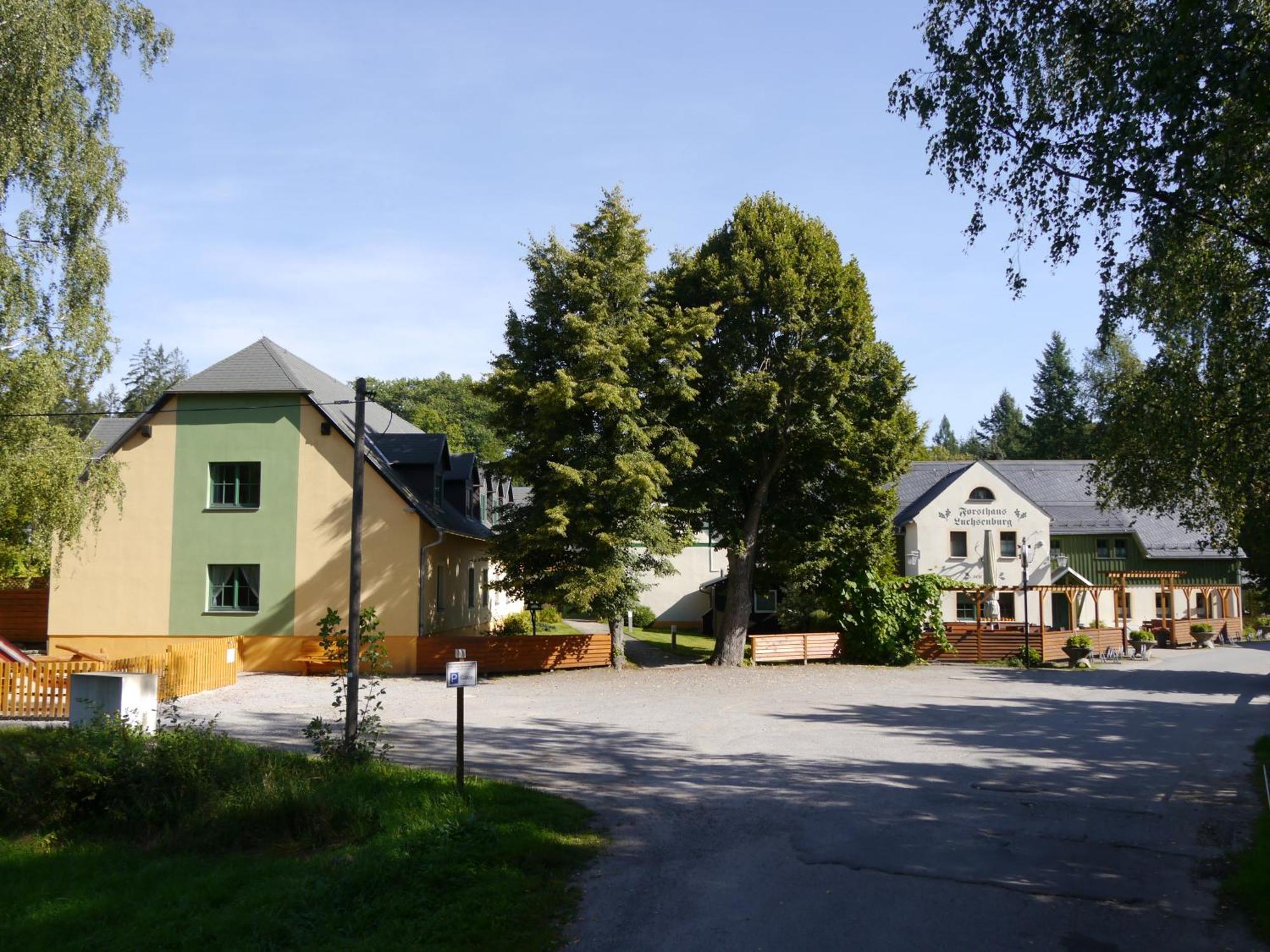 Forsthaus Luchsenburg Hotel Ohorn Buitenkant foto
