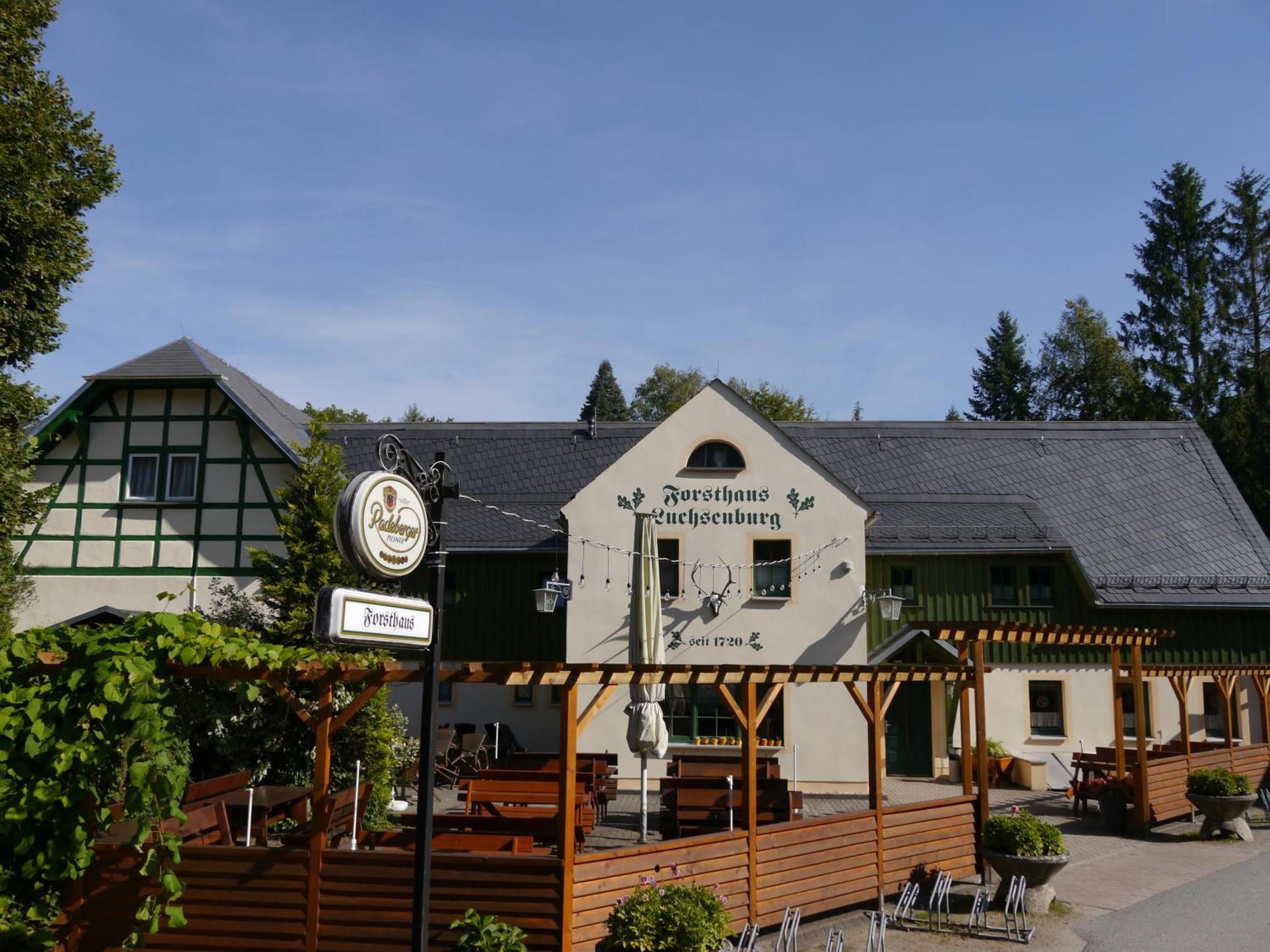 Forsthaus Luchsenburg Hotel Ohorn Buitenkant foto
